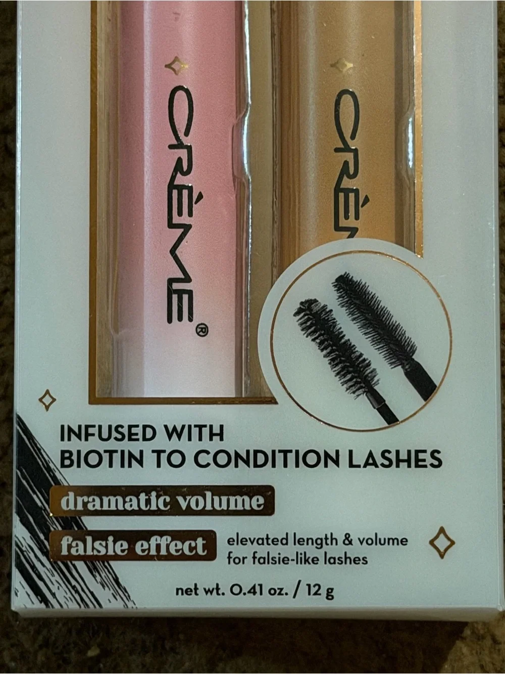 Crème Shop 3D Mascara duo